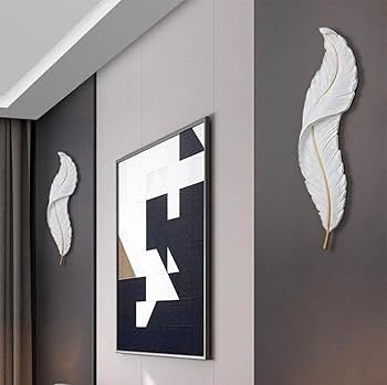 feather wall light