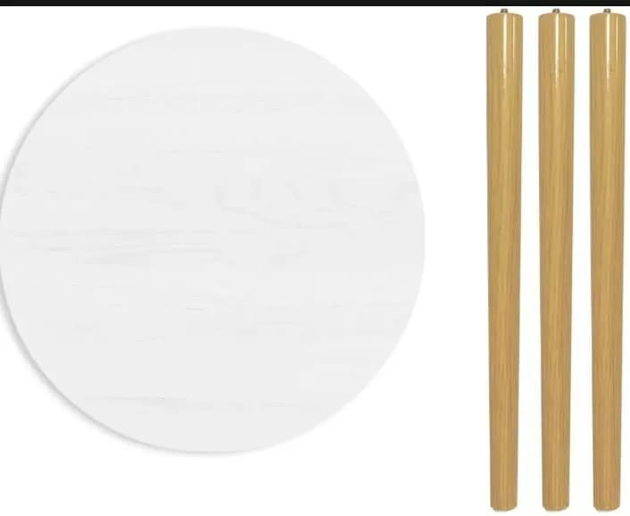 white haton table