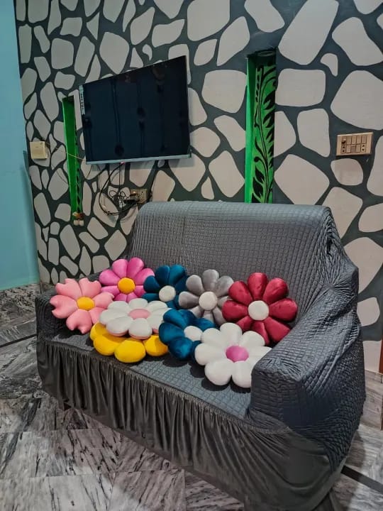 flower soft cushion