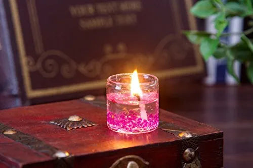 jelly decor candle