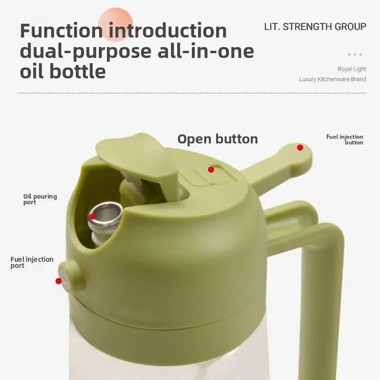 2 in 1 leakproof oil dispensor